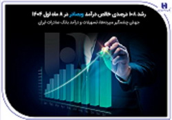 رشد ۱۰۸ درصدی خالص درآمد «وبصادر» در ۸ ماه ۱۴۰۴