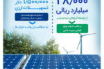 حمایت ۲۸٫۰۰۰ میلیارد ریالی بانک رفاه کارگران از توسعه انرژیهای تجدیدپذیر در سال جاری